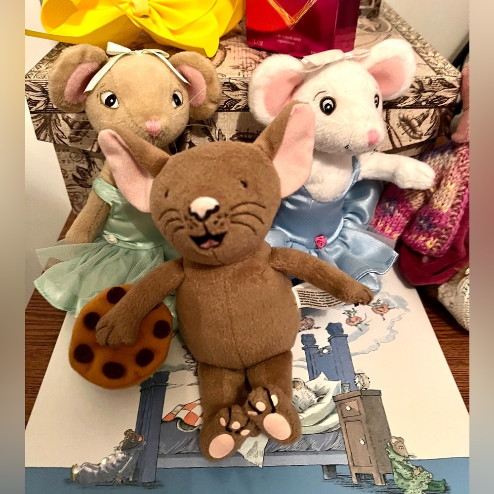 “If You Feed A Mouse A Cookie Mouse” & Angelina Ballerina Mice”